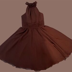 Allure Bridals Chocolate Bridesmaid Dress